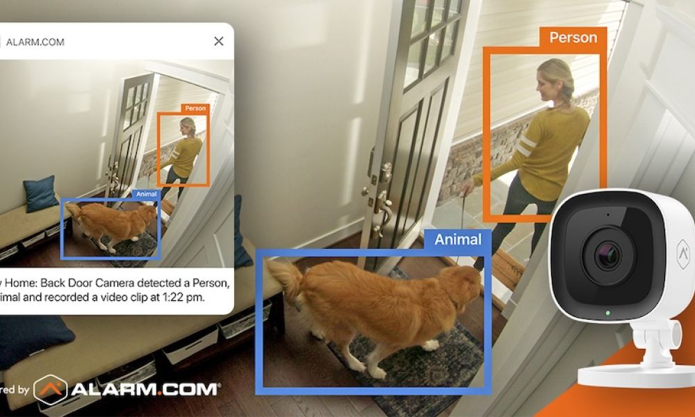 <span class="uk-h4">A commercial security camera inside a business.</span>